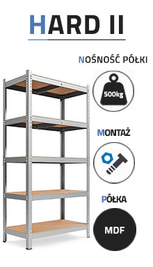 Regał magazynowy Hard II