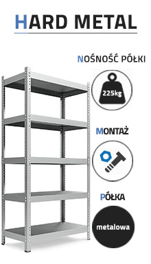 Regał magazynowy Hard Metal