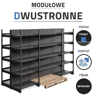 Regał magazynowy Steel