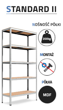 Regał magazynowy Standard II