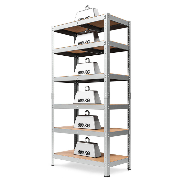 Regał magazynowy Hard II 240x100x50 6P 3000 kg