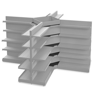 Półka narożna (3 segmenty) front 15 cm