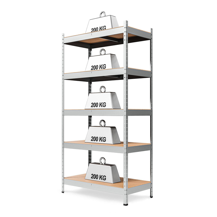 Regał magazynowy Solid II 220x100x45 5P 1000 kg