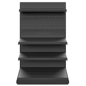 Regał wolnostojący wyspa 4 półki 193x128x129 cm