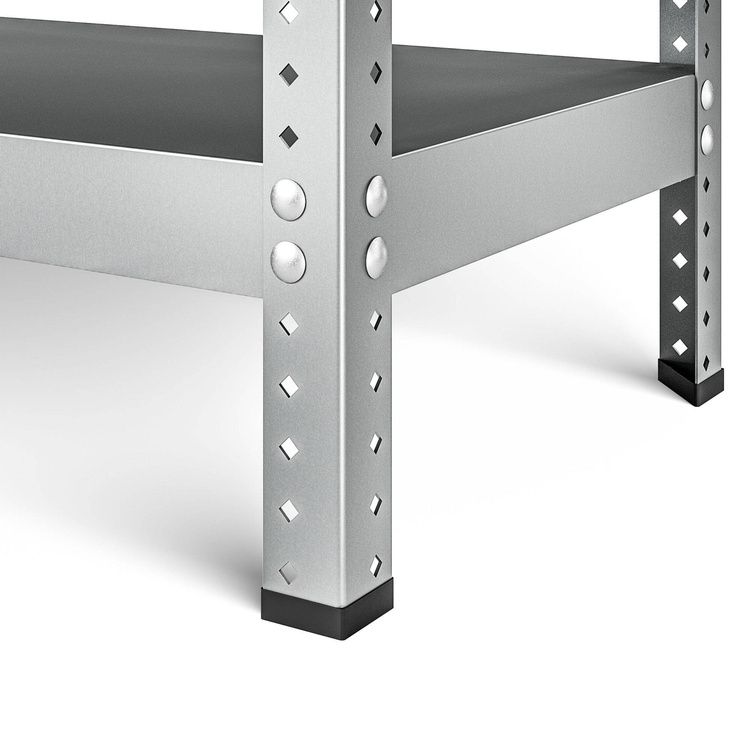 Regał metalowy Hard Metal 240x100x50 5P 1125 kg