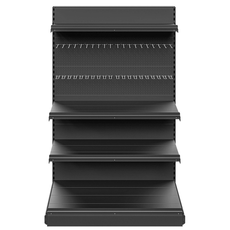 Regał wolnostojący przyścienny 4 półki 193x128x67 cm