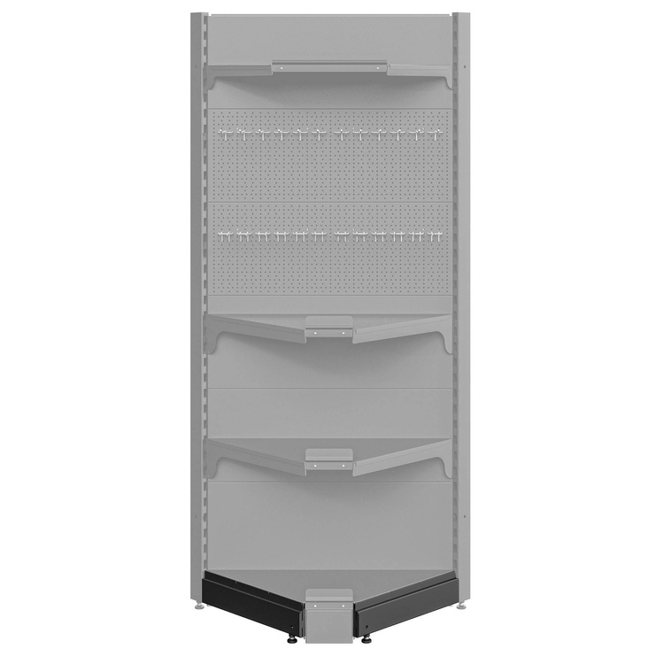 Stopa 60 cm pod 4 segmenty półkowe