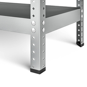 Regał metalowy Hard Metal 220x100x50 6P 1350 kg