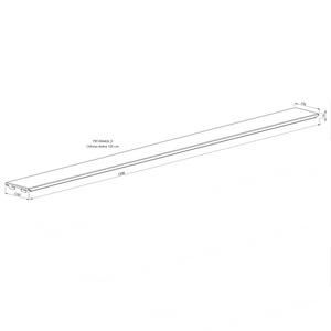 Osłona dolna 125 cm