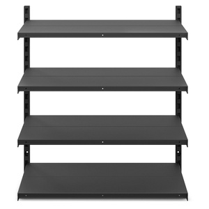 Regał przykręcany do ściany 4 półki 91x83x33 cm