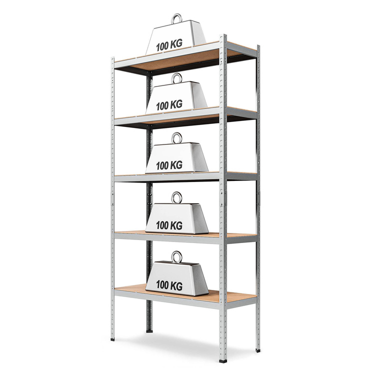 Regał magazynowy Primo II 180x80x30 5 półek 500 kg