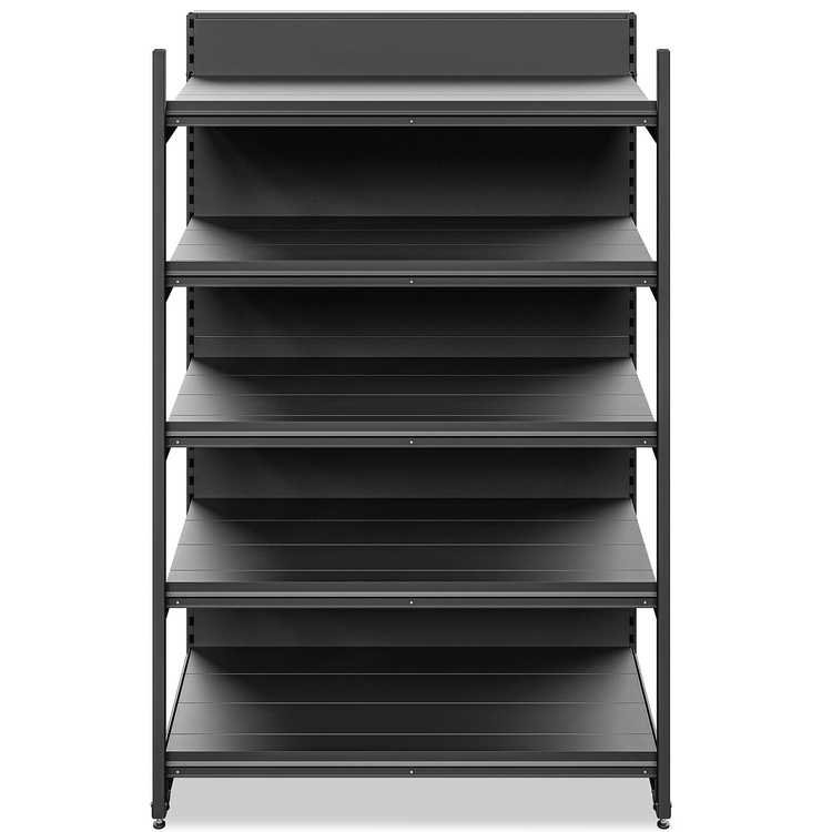 Regał wolnostojący przyścienny 5 półek 193x128x70 cm