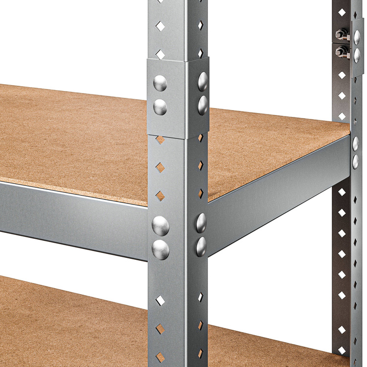 Regał magazynowy Hard II 220x120x60 5P 2500 kg