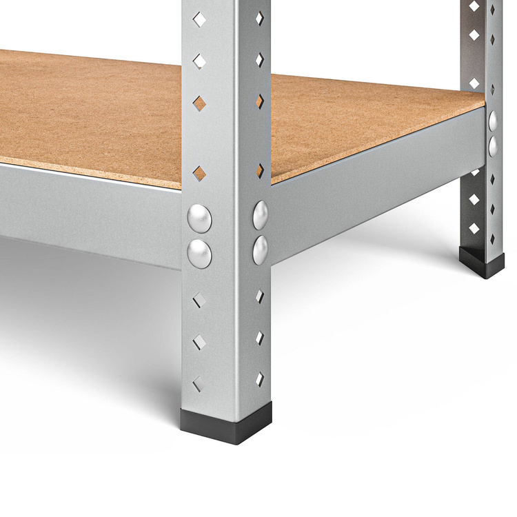 Regał magazynowy Hard II 240x120x50 5P 2500 kg