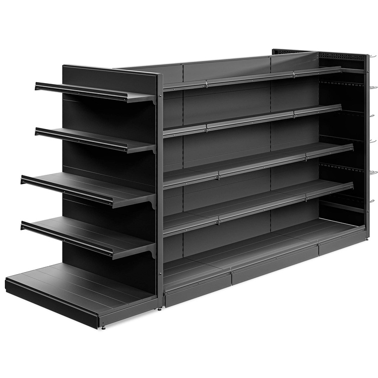 Regał wolnostojący wyspa 5 półek 193x363x129 cm