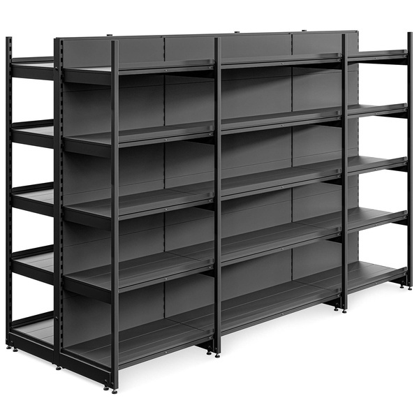 Regał wolnostojący wyspa 5 półek 193x288x105 cm