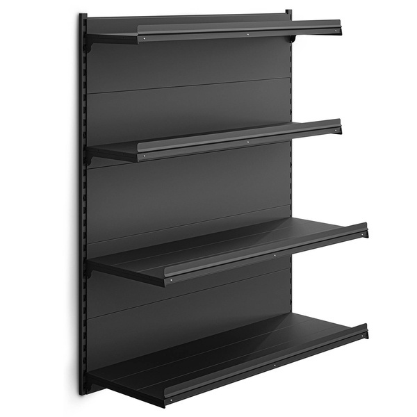 Regał przykręcany do ściany 4 półki 152x128x48 cm