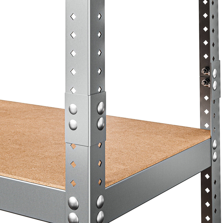 Regał magazynowy Hard II 240x100x50 5P 2500 kg