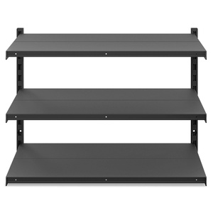 Regał przykręcany do ściany 3 półki 61x83x33 cm