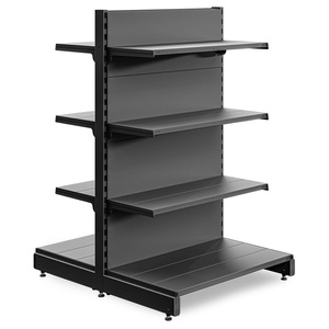 Regał wolnostojący wyspa 4 półki 133x83x98 cm